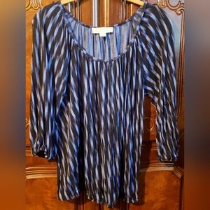 Michael Kors printed oversized blouse